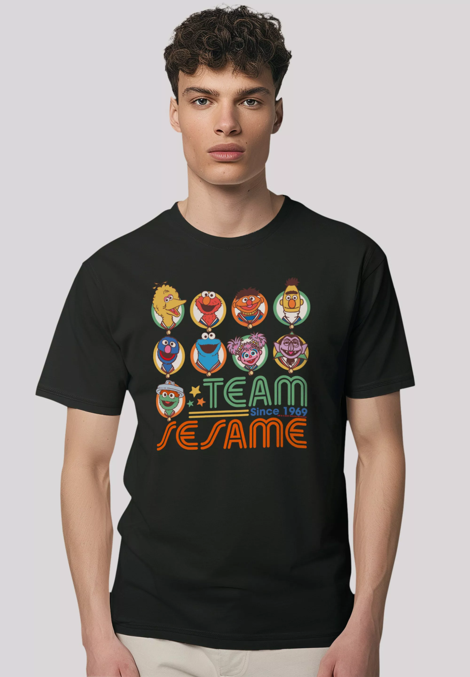 F4NT4STIC T-Shirt "Sesamstraße Team Since 1969", Premium Qualität günstig online kaufen