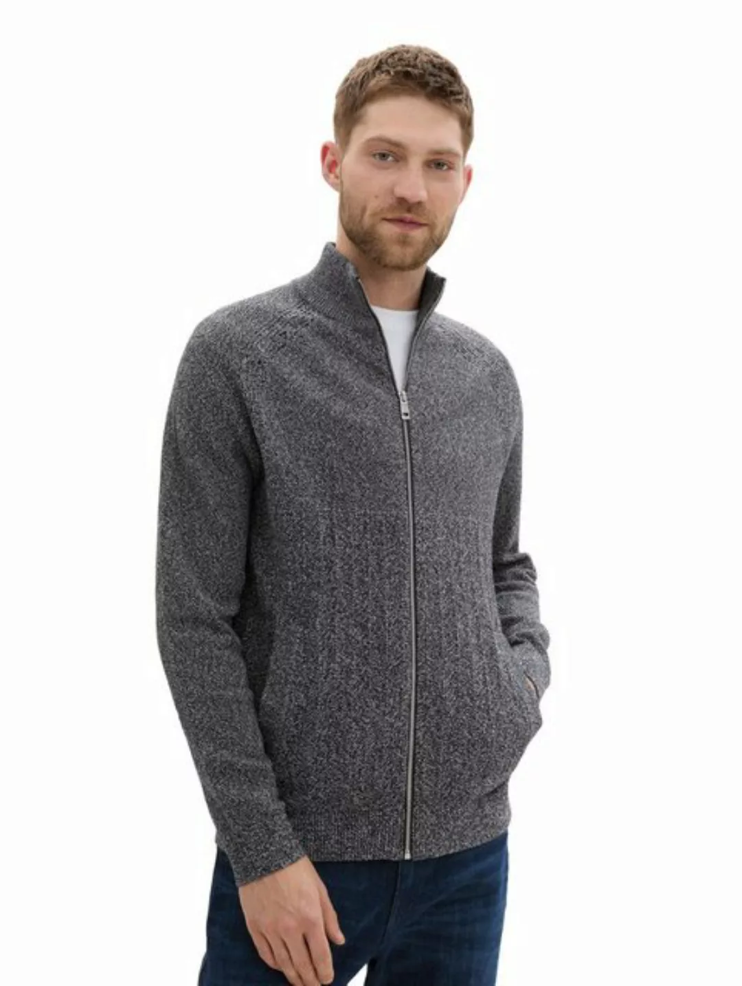 TOM TAILOR Strickjacke mit Reißverschluss günstig online kaufen