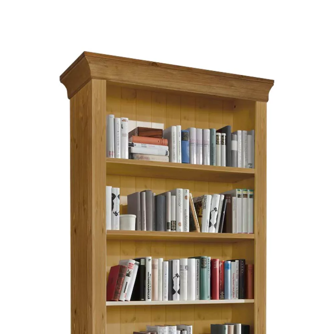 Landhaus Bücherregal aus Kiefer Massivholz gelaugt und geölt günstig online kaufen