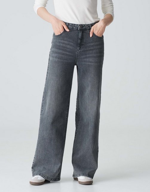 OPUS Weite Jeans Marli palazzo lockere Passform Denim Denim günstig online kaufen