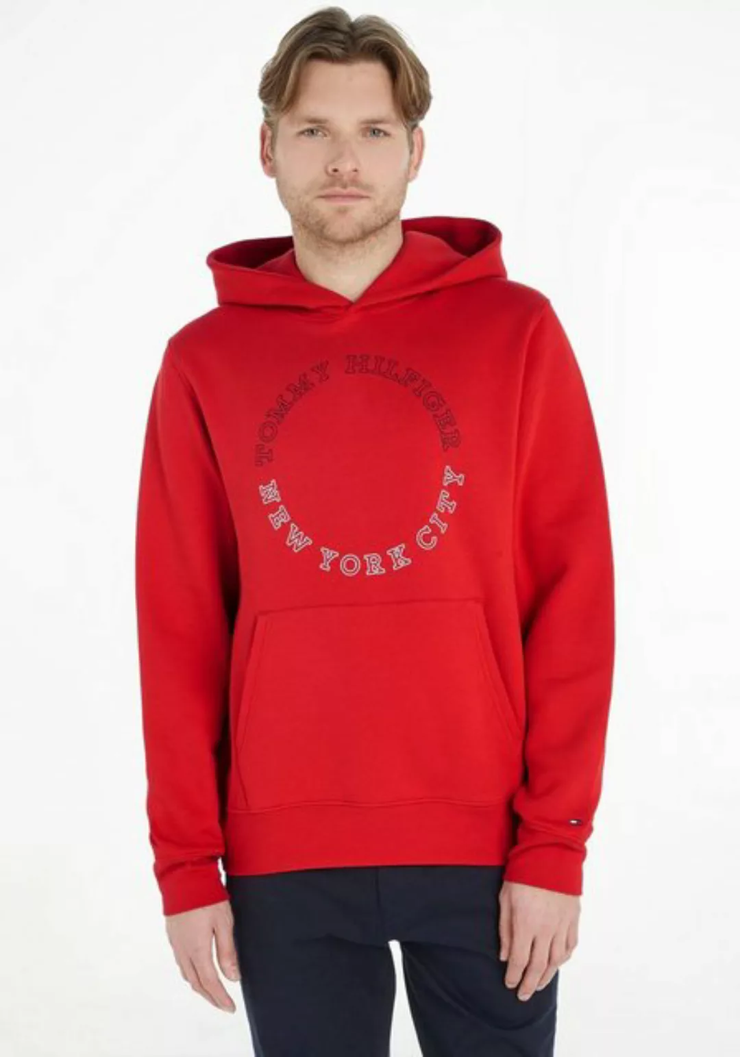 Tommy Hilfiger Kapuzensweatshirt MONOTYPE ROUNDALL HOODY günstig online kaufen