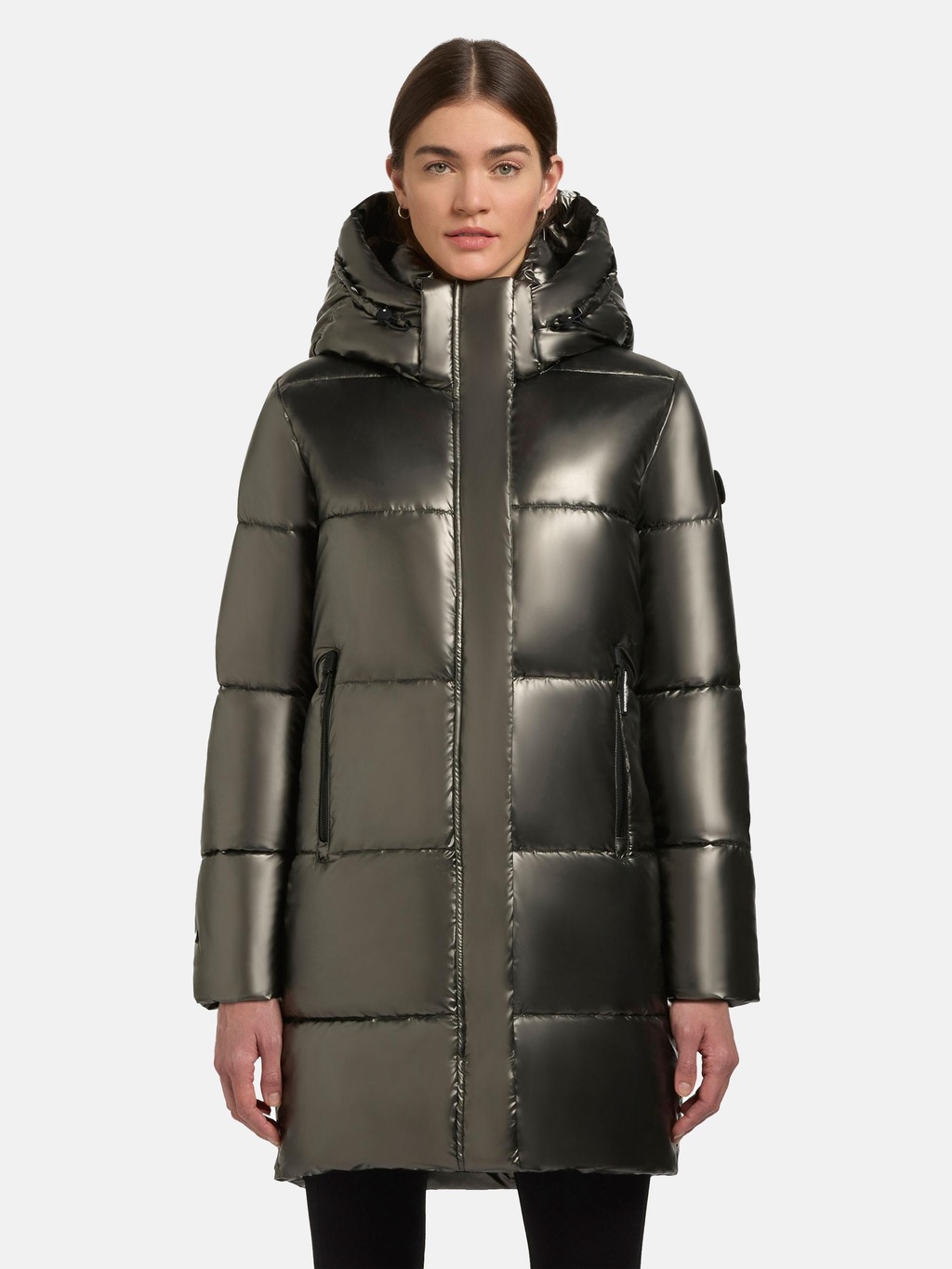 khujo Steppmantel "Haya Shiny-YM", Wasserdichter gesteppter Damen Winter Ku günstig online kaufen