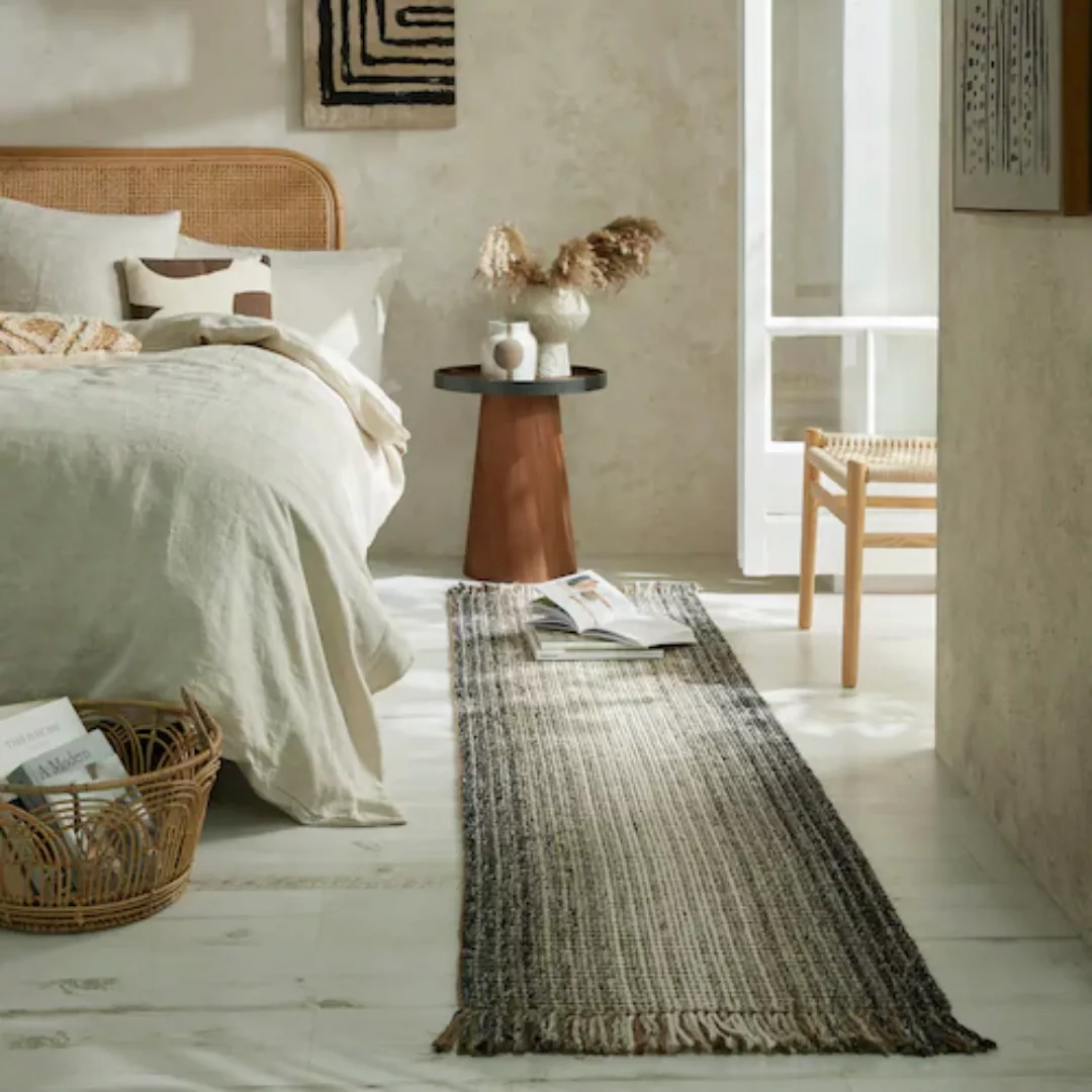 FLAIR RUGS Läufer »Jute Ombre«, rechteckig, 8 mm Höhe günstig online kaufen