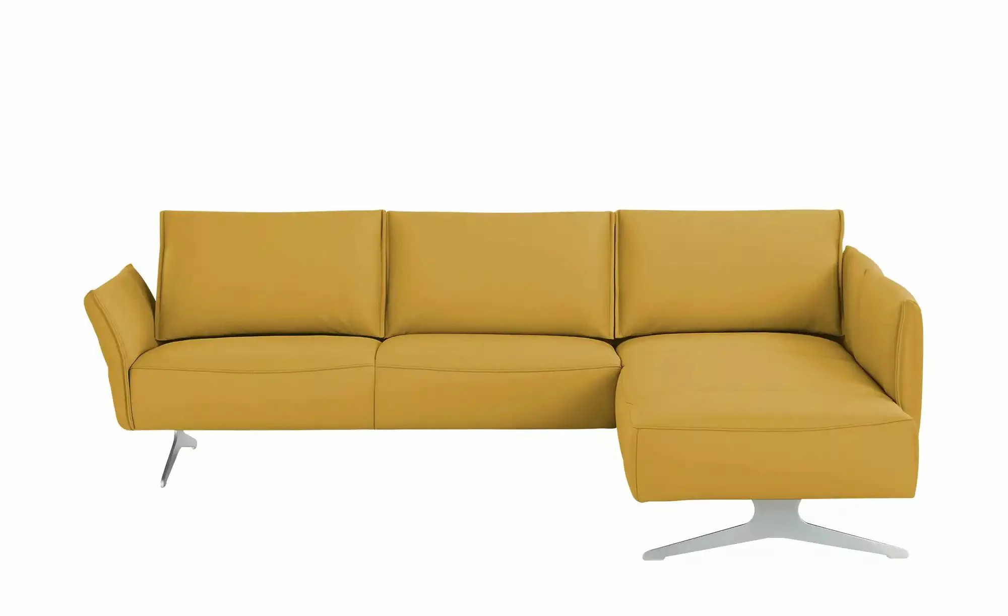 KOINOR Ecksofa  Vineto ¦ gelb ¦ Maße (cm): B: 272 H: 83 T: 207 Polstermöbel günstig online kaufen