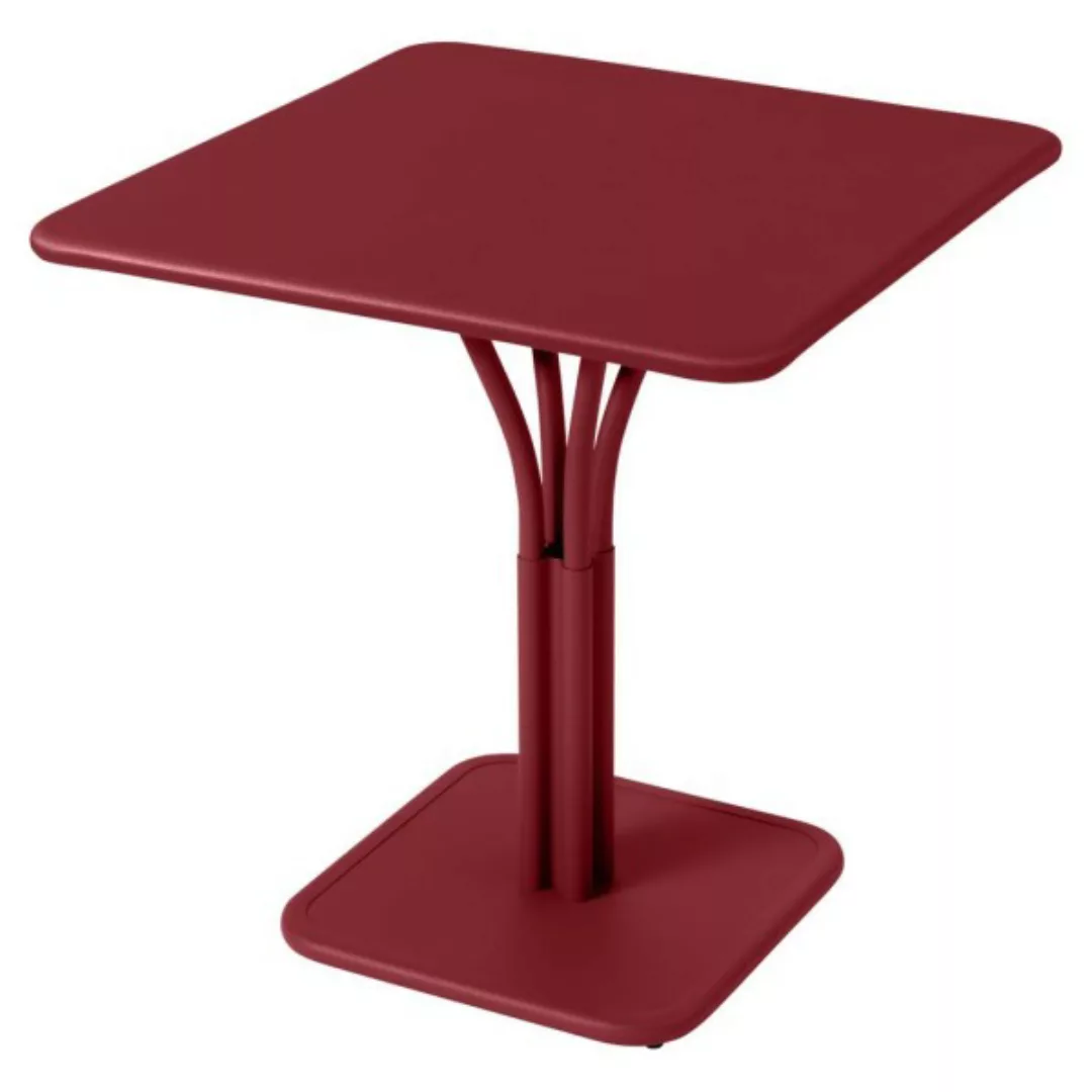 Luxembourg Kleiner Outdoor-Tisch 71x71 cm Chili günstig online kaufen