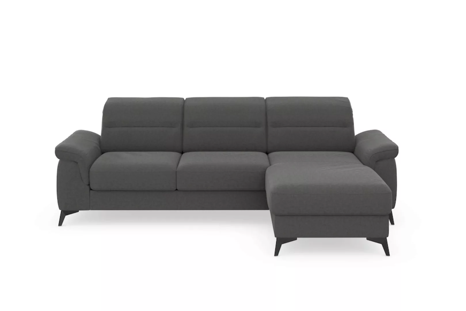 sit&more Ecksofa "Sinatra L-Form", mit Recamiere, optional mit Kopfteilvers günstig online kaufen