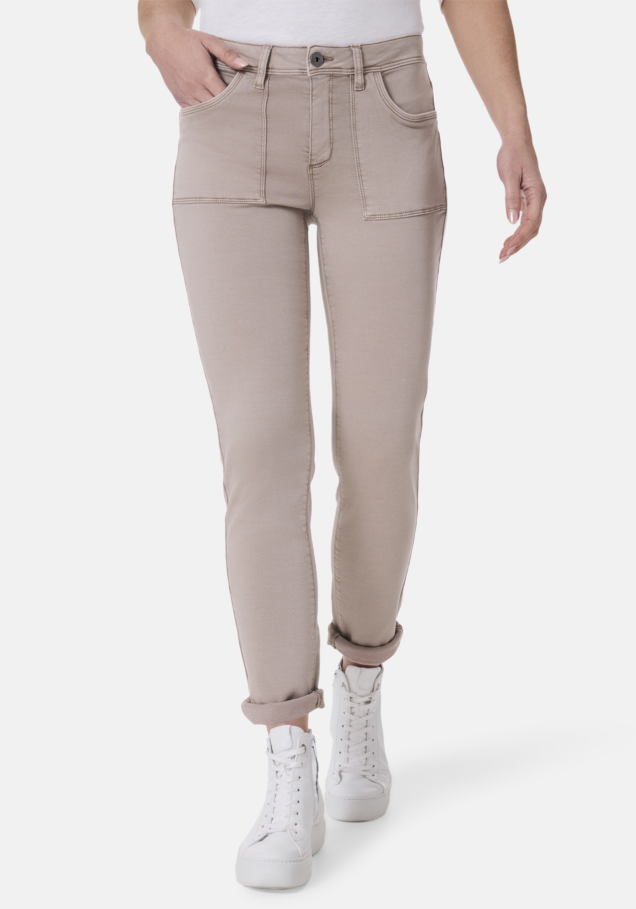 STOOKER WOMEN 5-Pocket-Jeans "DAVOS Colour Jogg Edition", Boyfrienjeans Cas günstig online kaufen