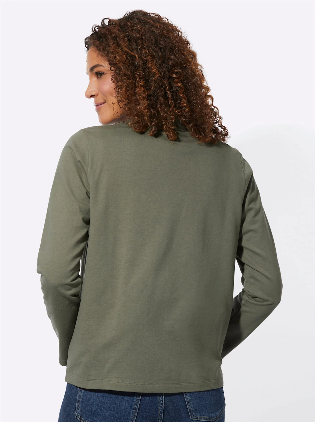 Casual Looks Shirtjacke "Sweatjacke", (1 tlg.) günstig online kaufen