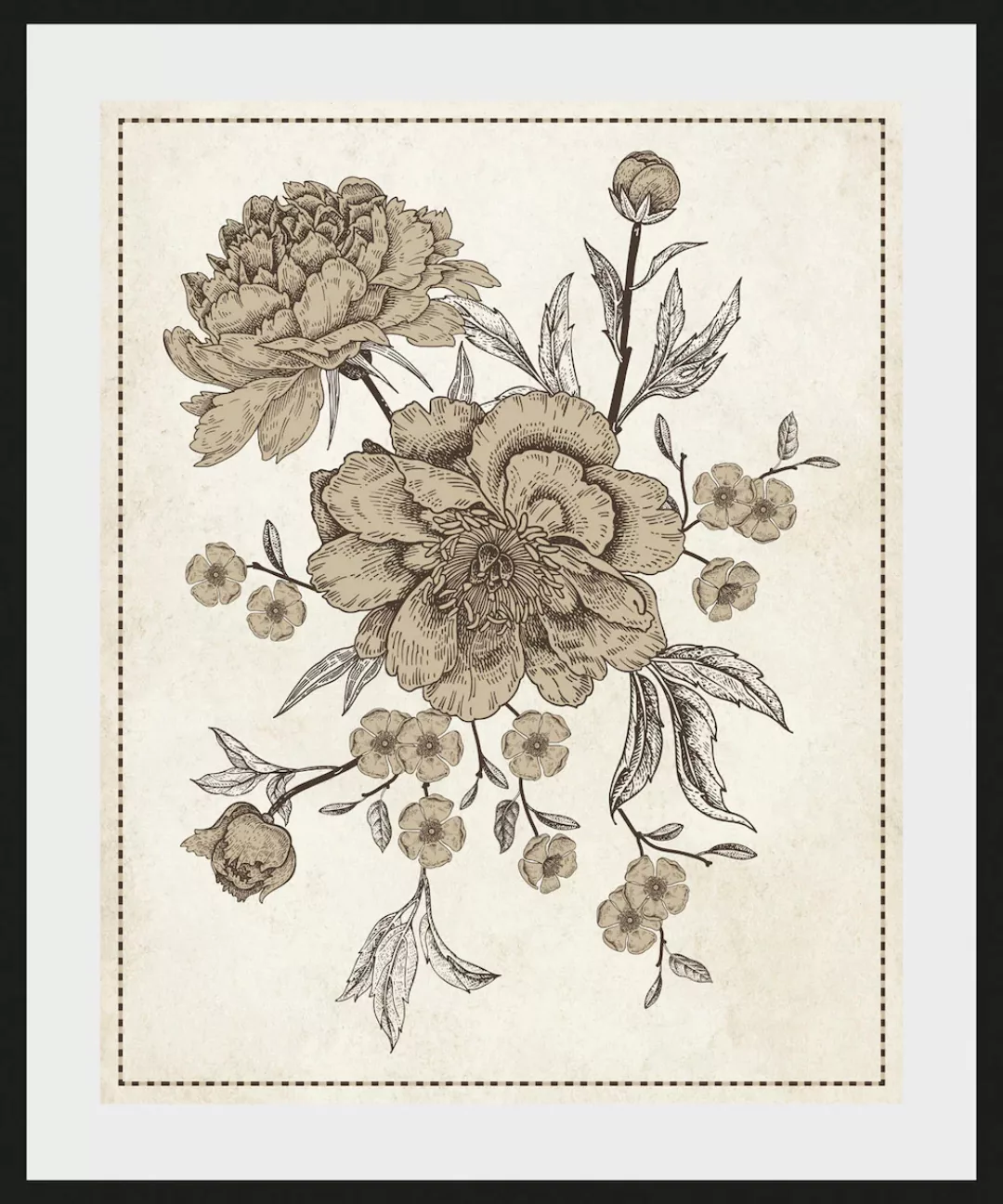 queence Bild »Rosalie«, Blumen, (1 St.) günstig online kaufen