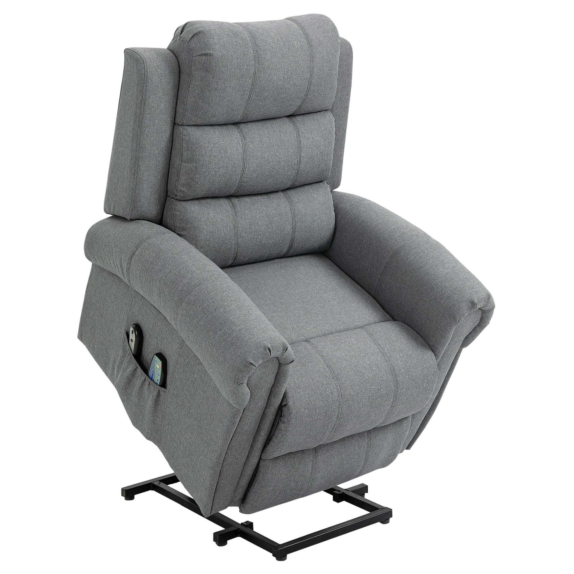 HOMCOM elektrischer Aufstehsessel Massagesessel mit Wärmefunktion Sessel mi günstig online kaufen