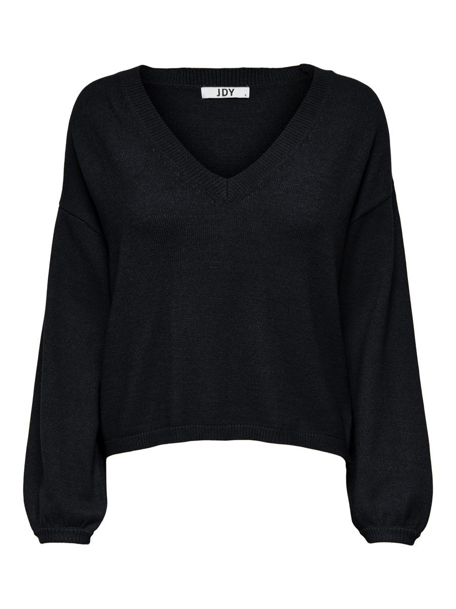 ONLY Volumenärmel Strickpullover Damen Grau günstig online kaufen