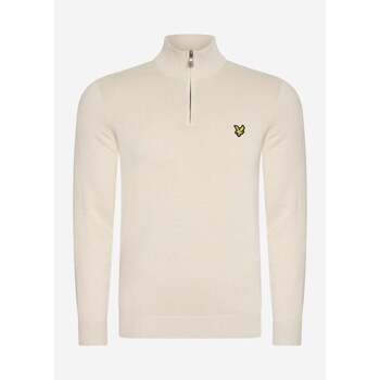 Lyle & Scott  Pullover Cotton merino quarter zip jumper - cove günstig online kaufen