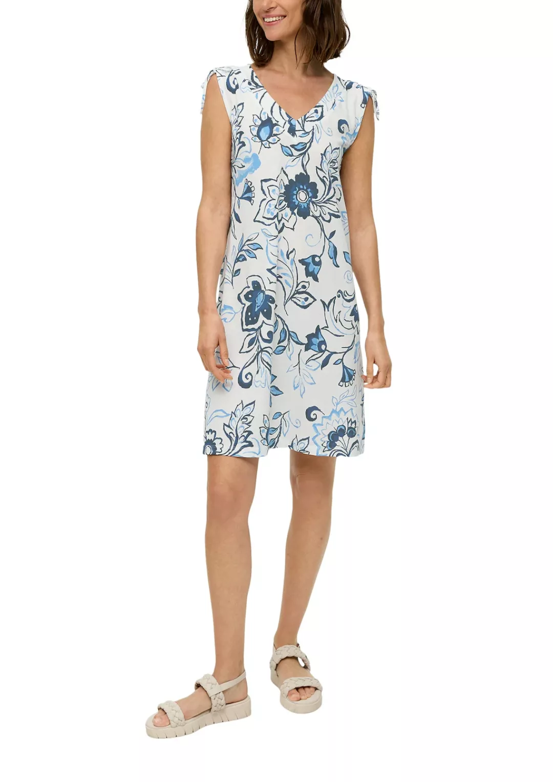 s.Oliver Sommerkleid Kleid, WHITE günstig online kaufen