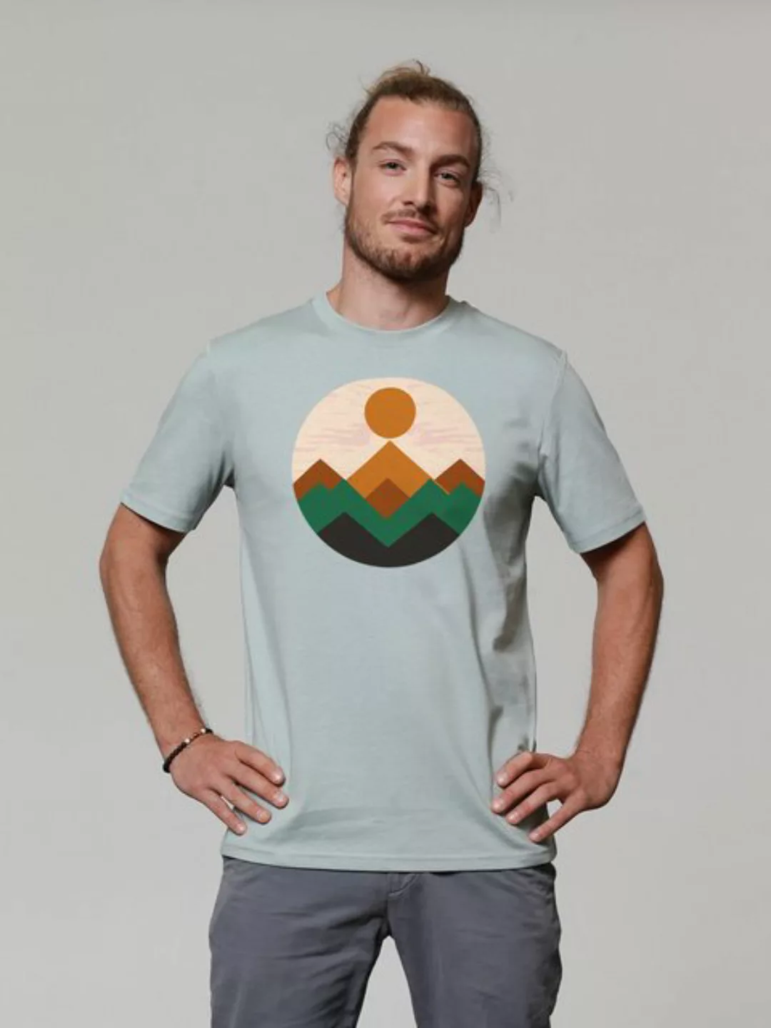 wat? Apparel T-Shirt Geometric Landscape 2 günstig online kaufen