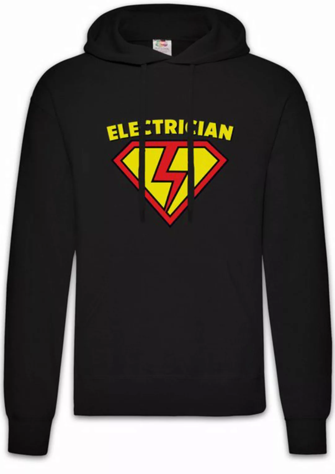 Urban Backwoods Hoodie Super Electrician Herren Hoodie Elektriker Volt Stro günstig online kaufen