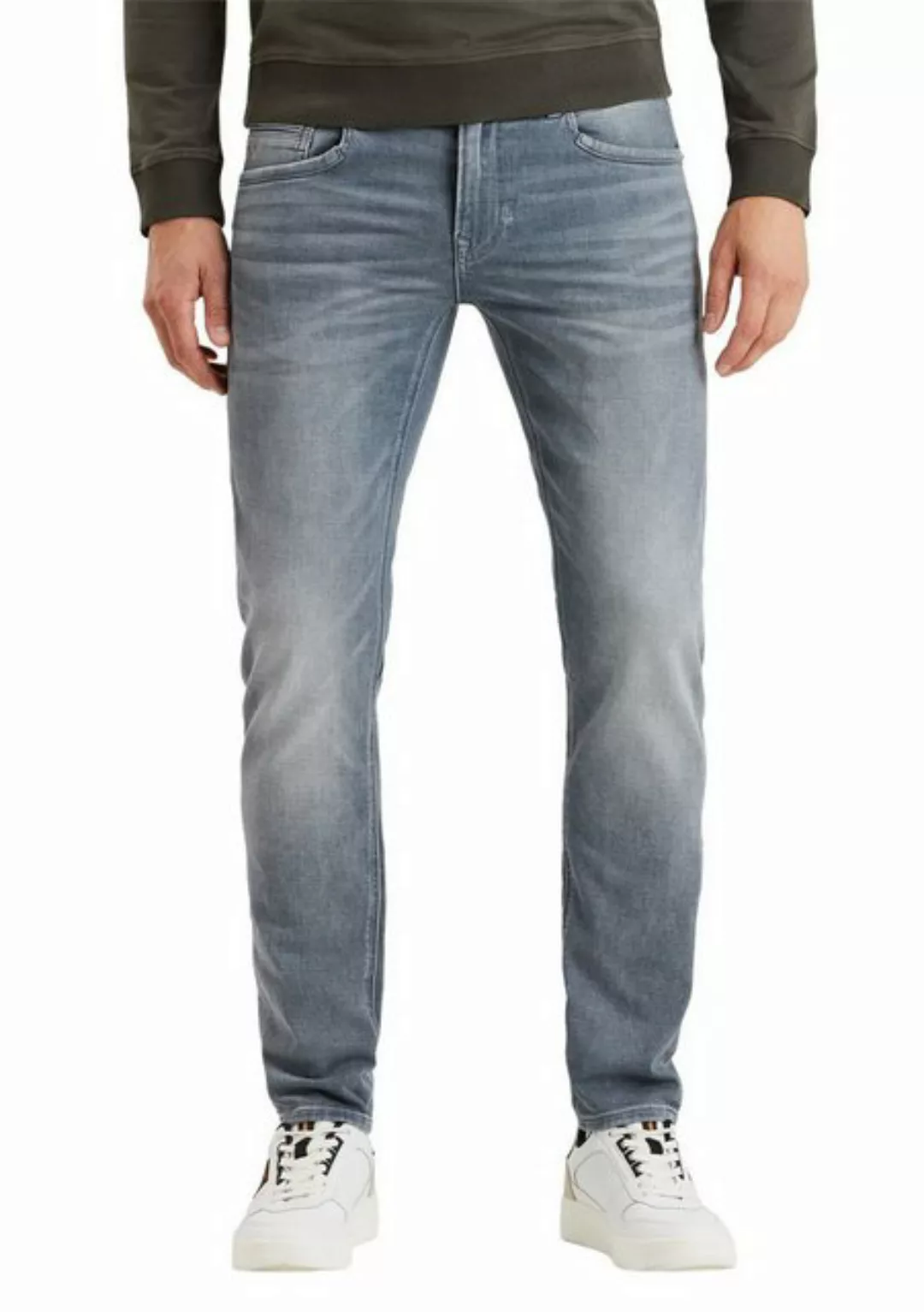 PME Legend Herren Jeans TAILWHEEL - Slim Fit - Grau - Light Grey Mid günstig online kaufen