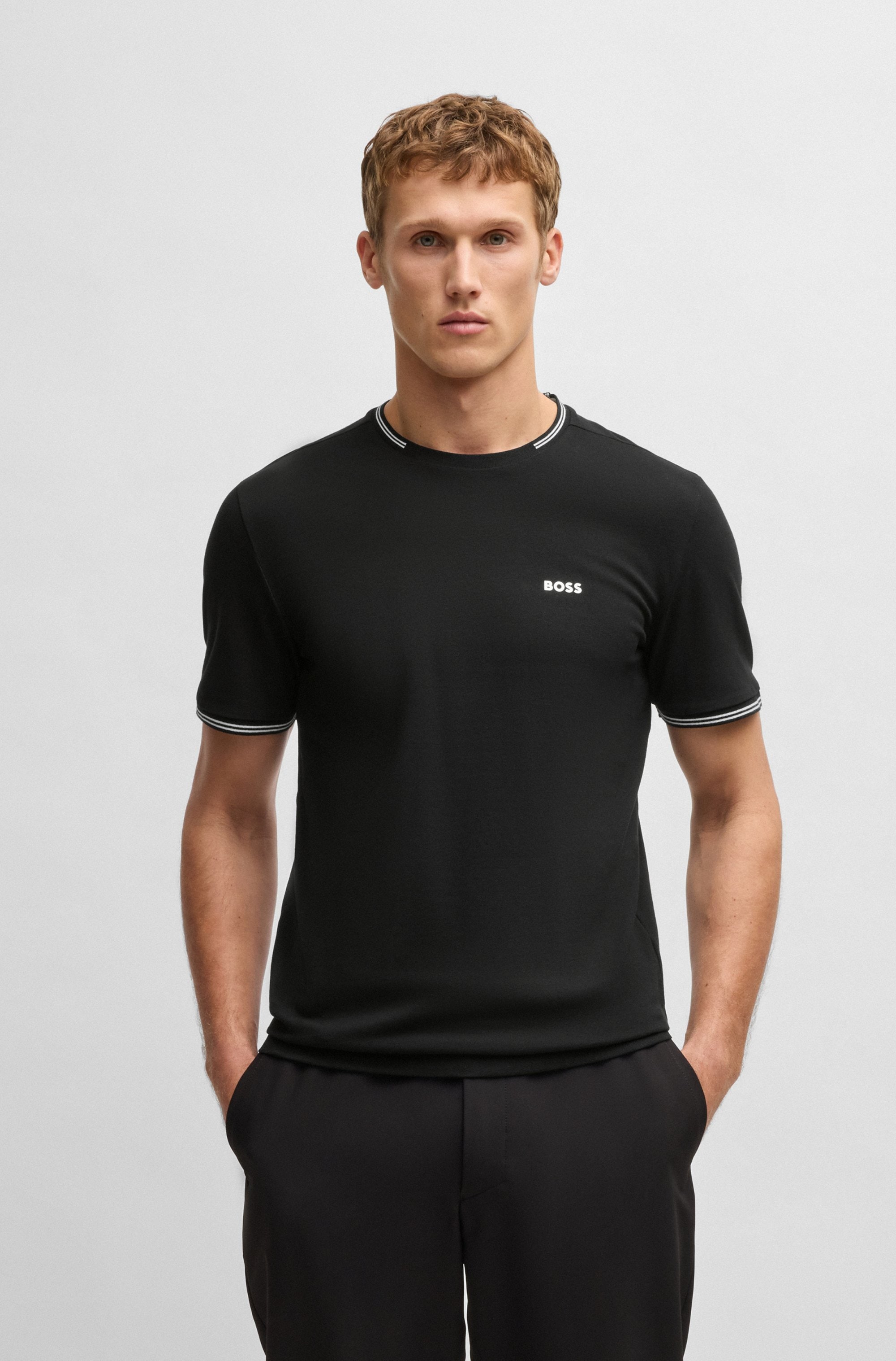BOSS GREEN T-Shirt "Taul", aus softem Stretch-Baumwoll-Piqué Regular Fit günstig online kaufen
