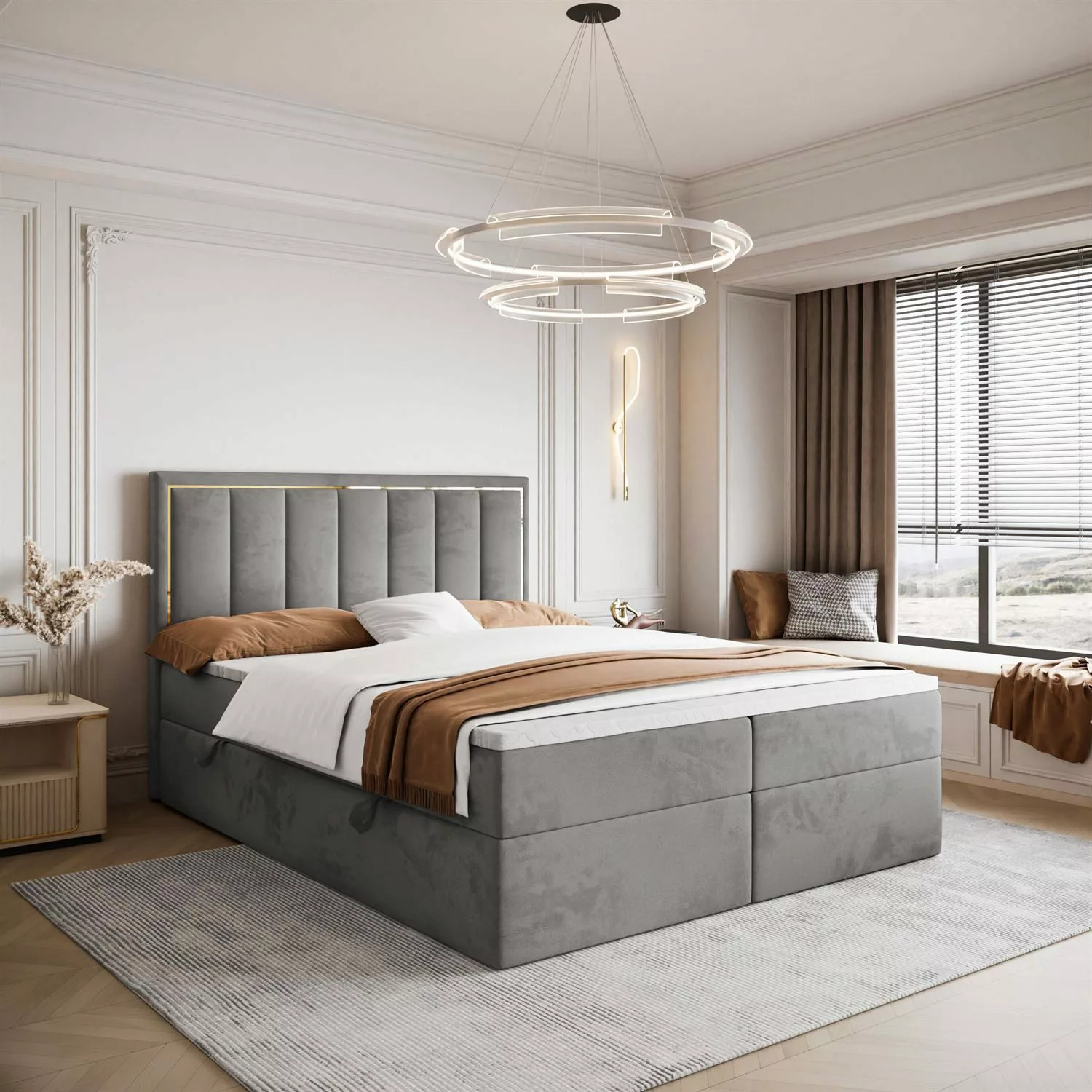 Lookway Boxspringbett AURELIA mit Bettkästen und günstig online kaufen