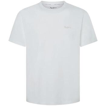 Pepe Jeans T-Shirt CONNOR mit gesticktem Logo auf der Brust günstig online kaufen