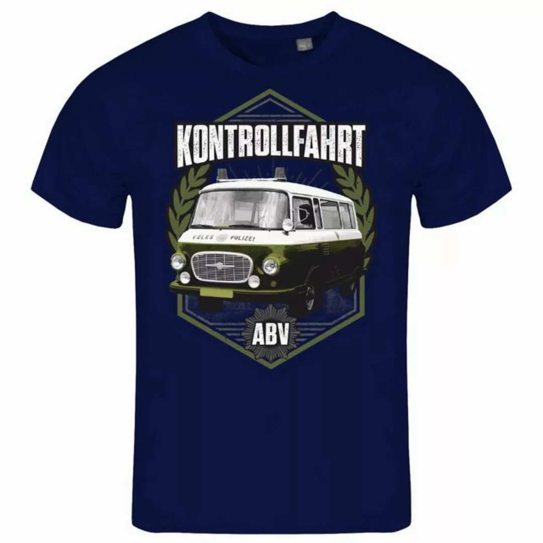 deinshirt Print-Shirt Herren T-Shirt Kontrollfahrt Funshirt mit Motiv günstig online kaufen