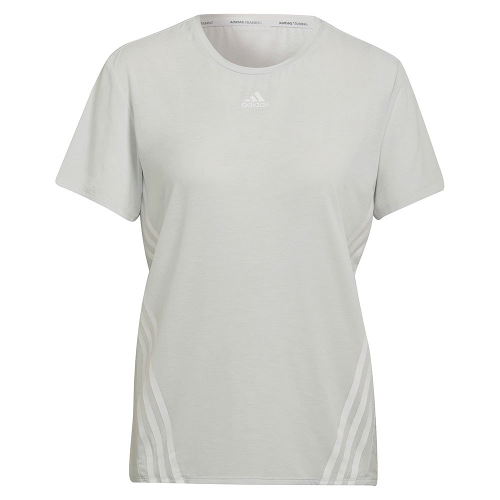 Adidas Icons 3 Stripes Kurzarm T-shirt S Dash Grey / White günstig online kaufen