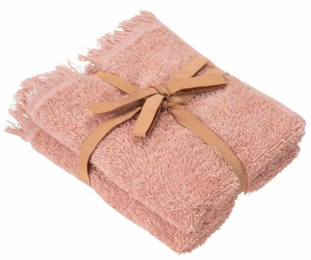 Blomus Handtücher FRINO Gästehandtücher misty rose 30 x 50 cm 2tlg (rosa) günstig online kaufen