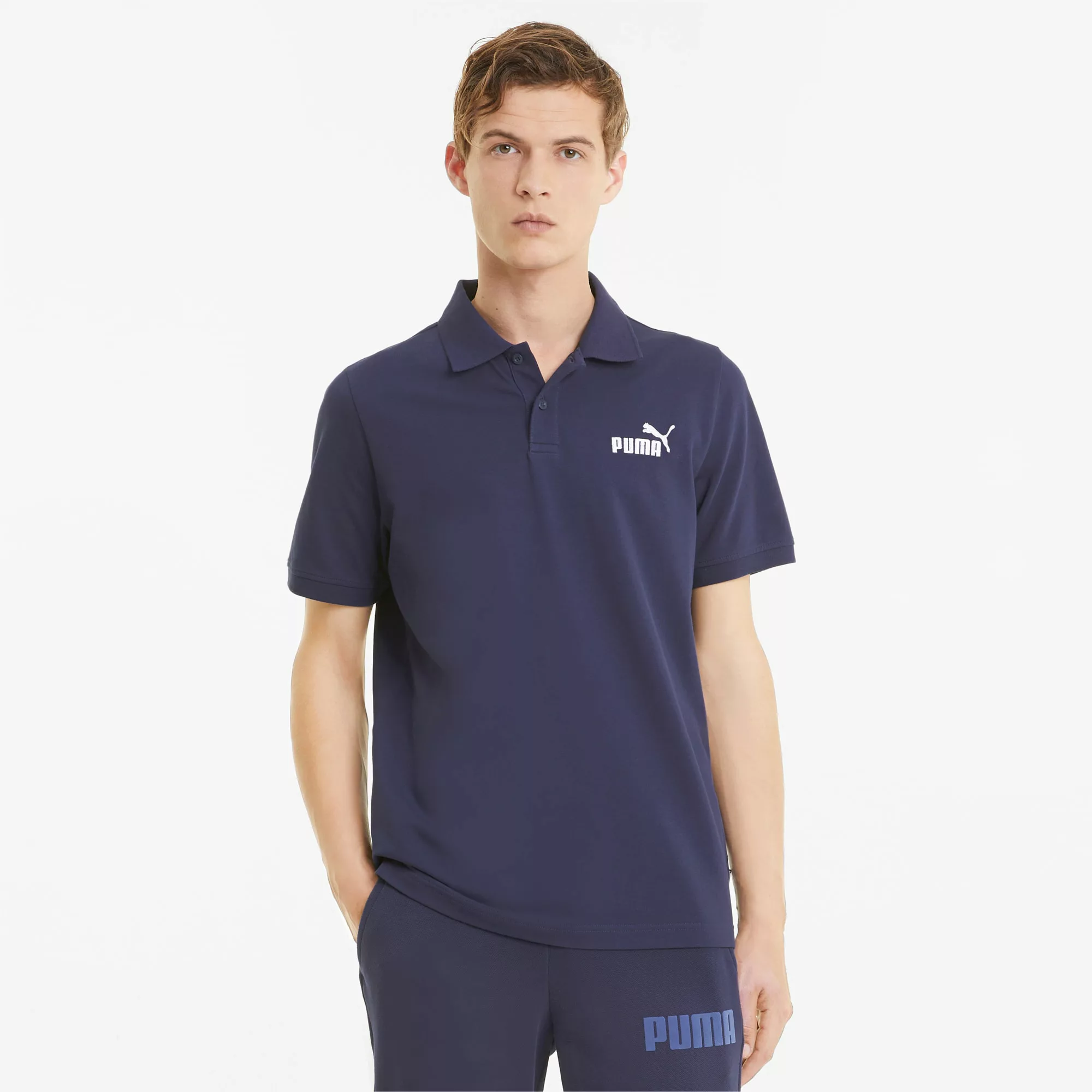PUMA Essentials Pique Herren Poloshirt | Mit Aucun | Blau | Größe: XS günstig online kaufen