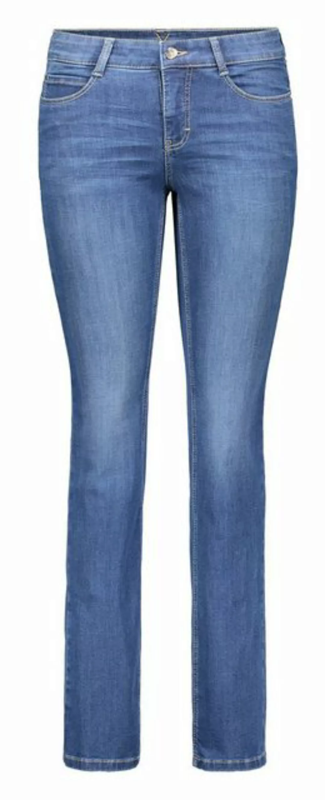 MAC Bequeme Jeans MAC Straight Fit Jeans mit Shaping-Effekt in Mid B (1-tlg günstig online kaufen