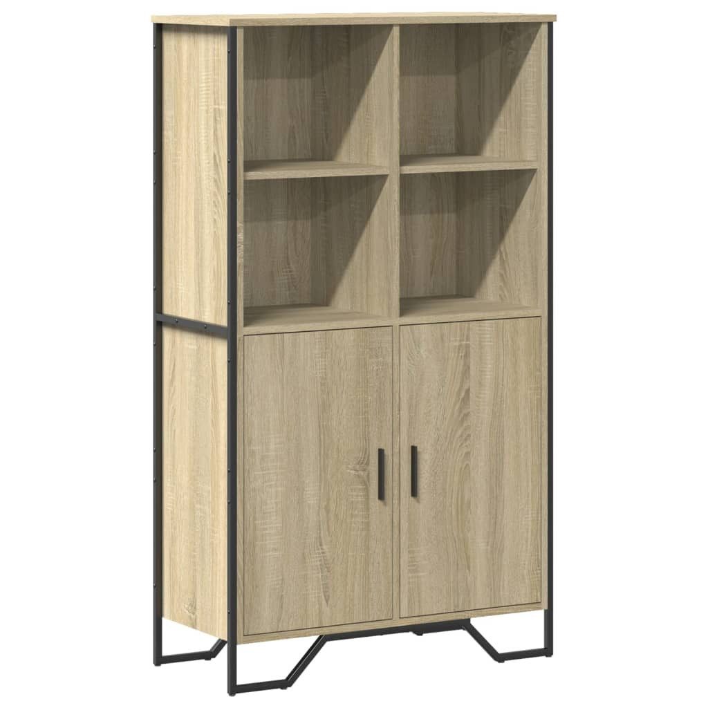 vidaXL Highboard Highboard Sonoma-Eiche 79,5x35,5x137,5 cm günstig online kaufen