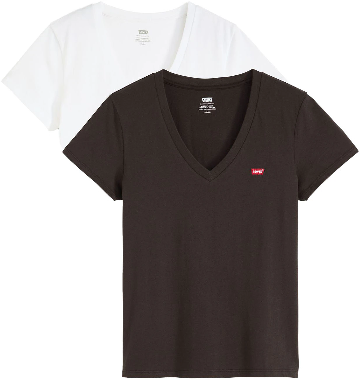 Levis T-Shirt "VNECK TEE 2 PACK", (Packung, 2 tlg.) günstig online kaufen