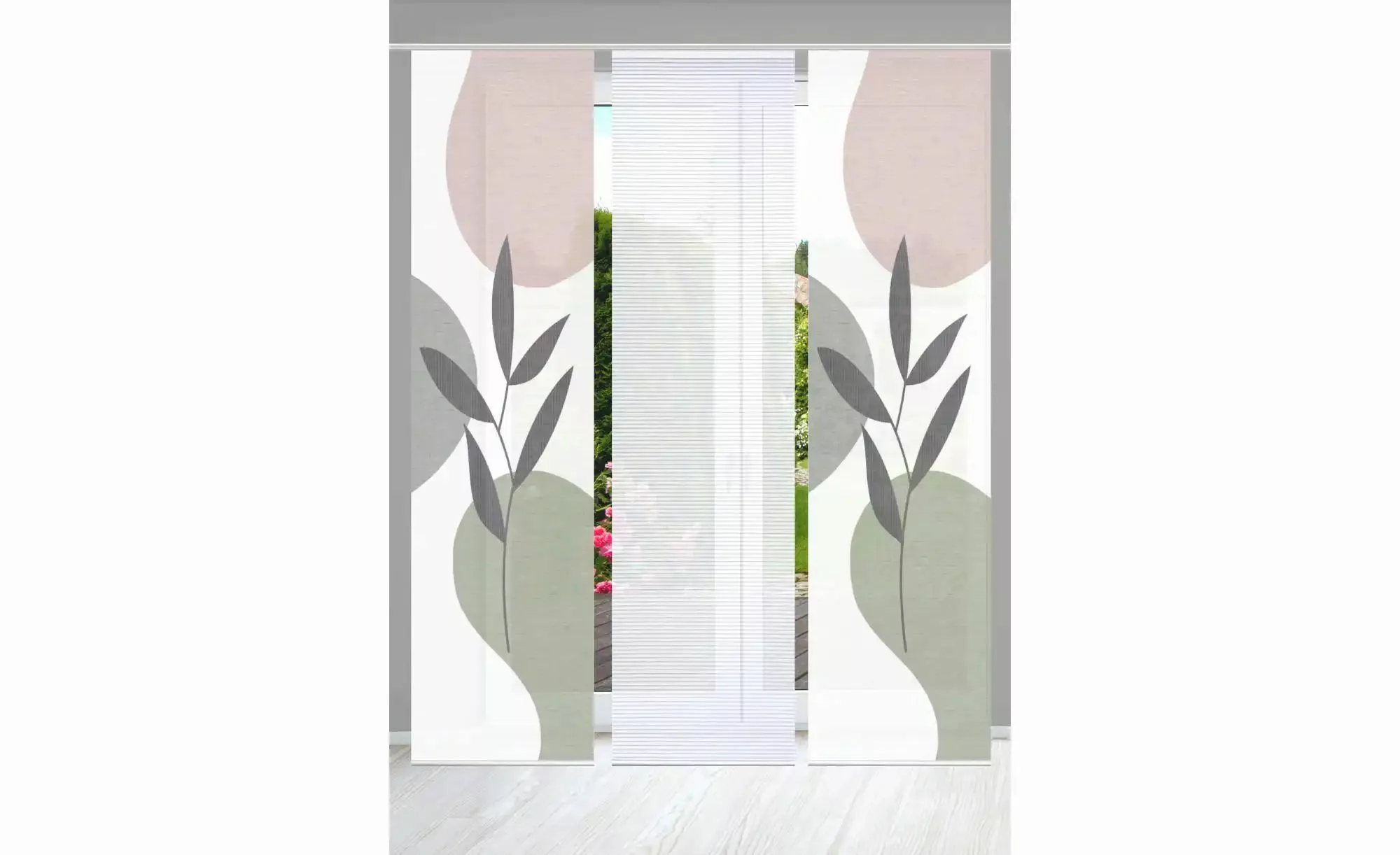HOME in green Schiebegardine 84074 FRONDA günstig online kaufen