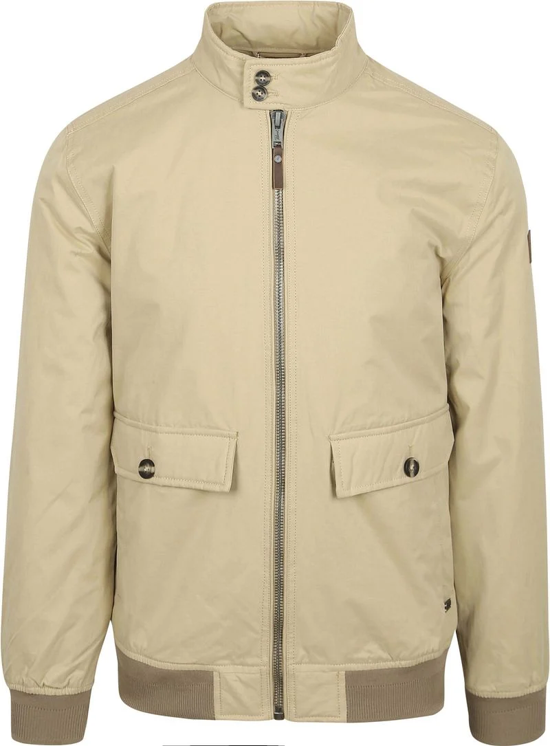 Petrol Jacke Bomber Beige - Größe L günstig online kaufen