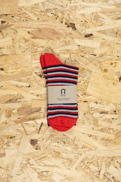 Zero-waste Gestreifte Socken Für Männer günstig online kaufen