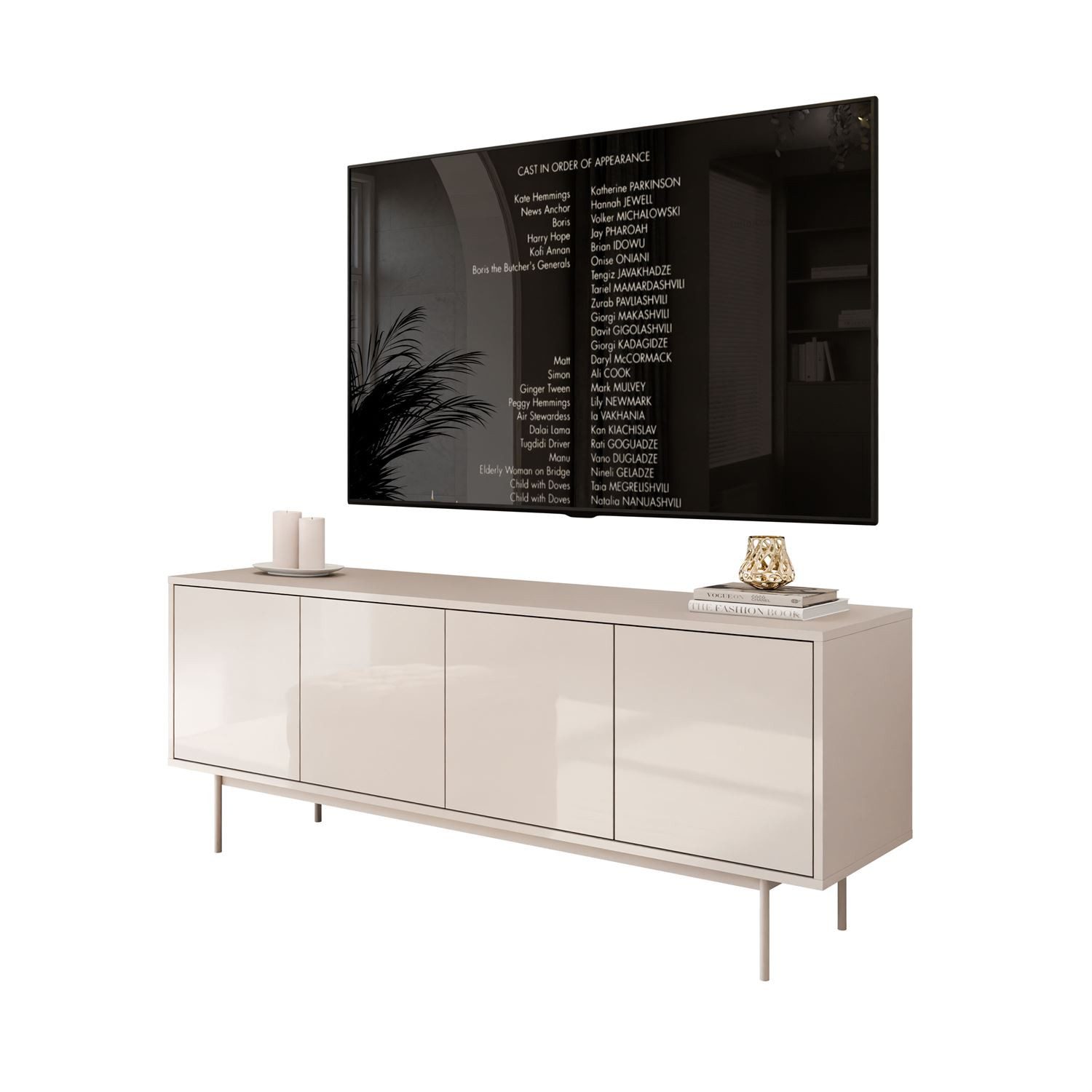Lookway TV-Schrank SANAYI in Kaschmir TV-Lowboard günstig online kaufen