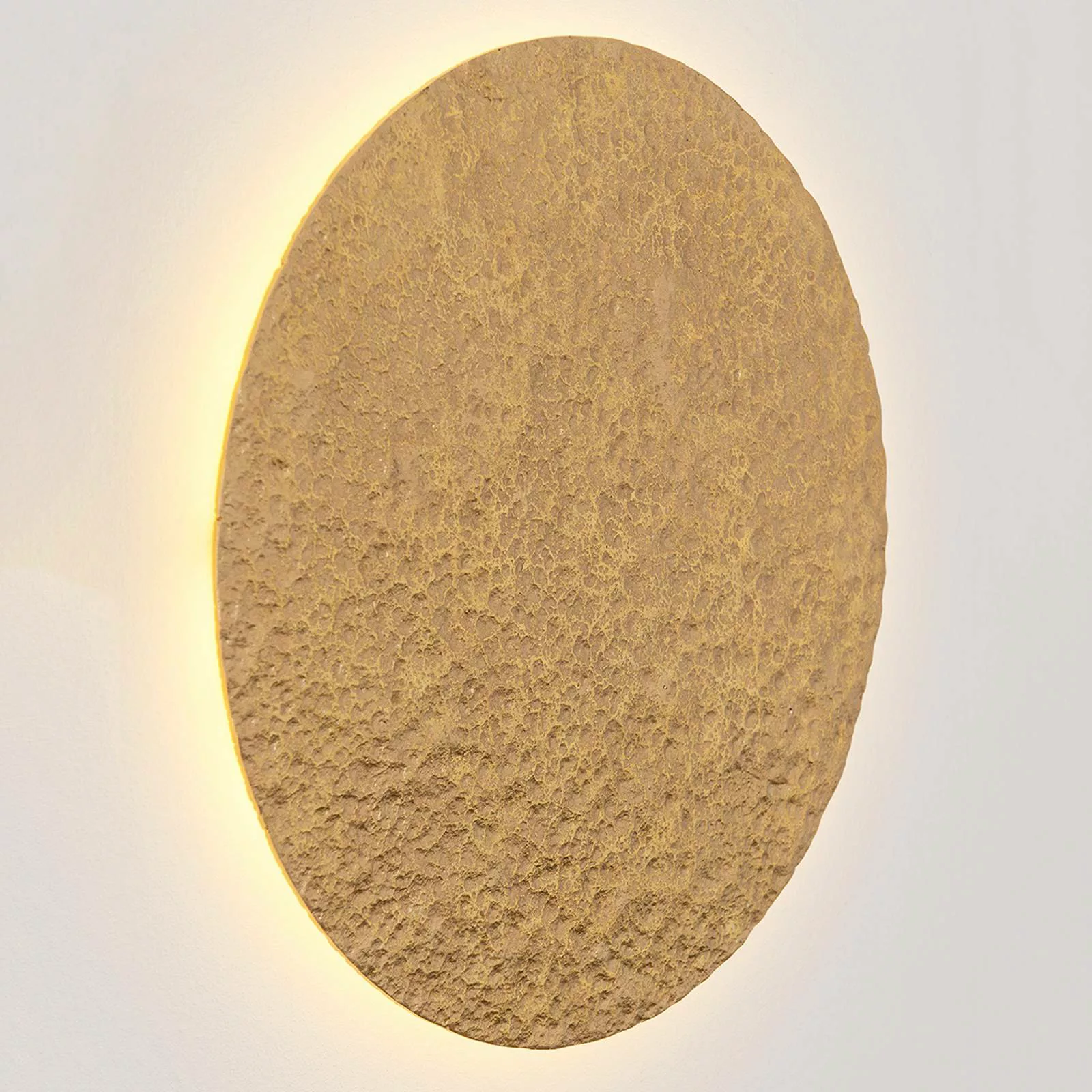 LED-Wandleuchte Meteor, Ø 55 cm, gold günstig online kaufen