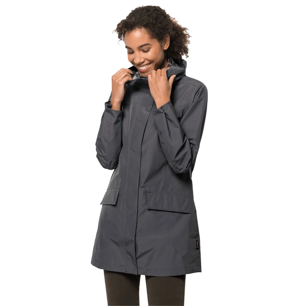 Jack Wolfskin Cape York Paradise Coat Asphalt günstig online kaufen