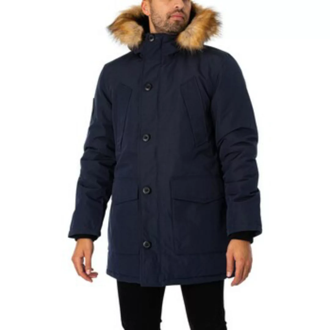 Superdry  Parkas Everest-Parkajacke mit Kapuze aus Kunstpelz günstig online kaufen