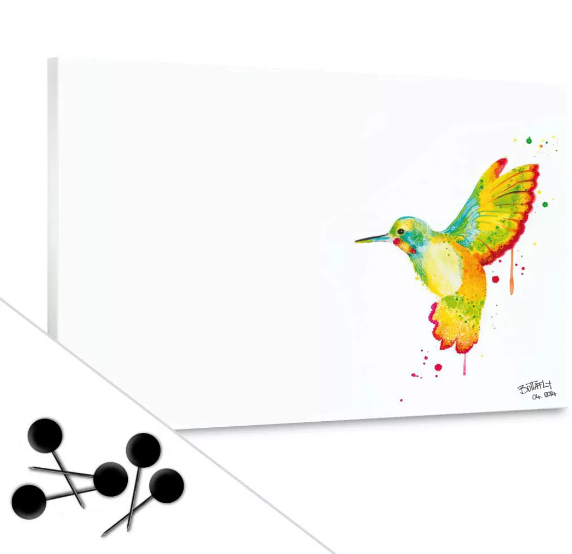 Wall-Art Poster "Kolibri inkl. 5 Pinnnadeln", Vögel, (1 St.) günstig online kaufen