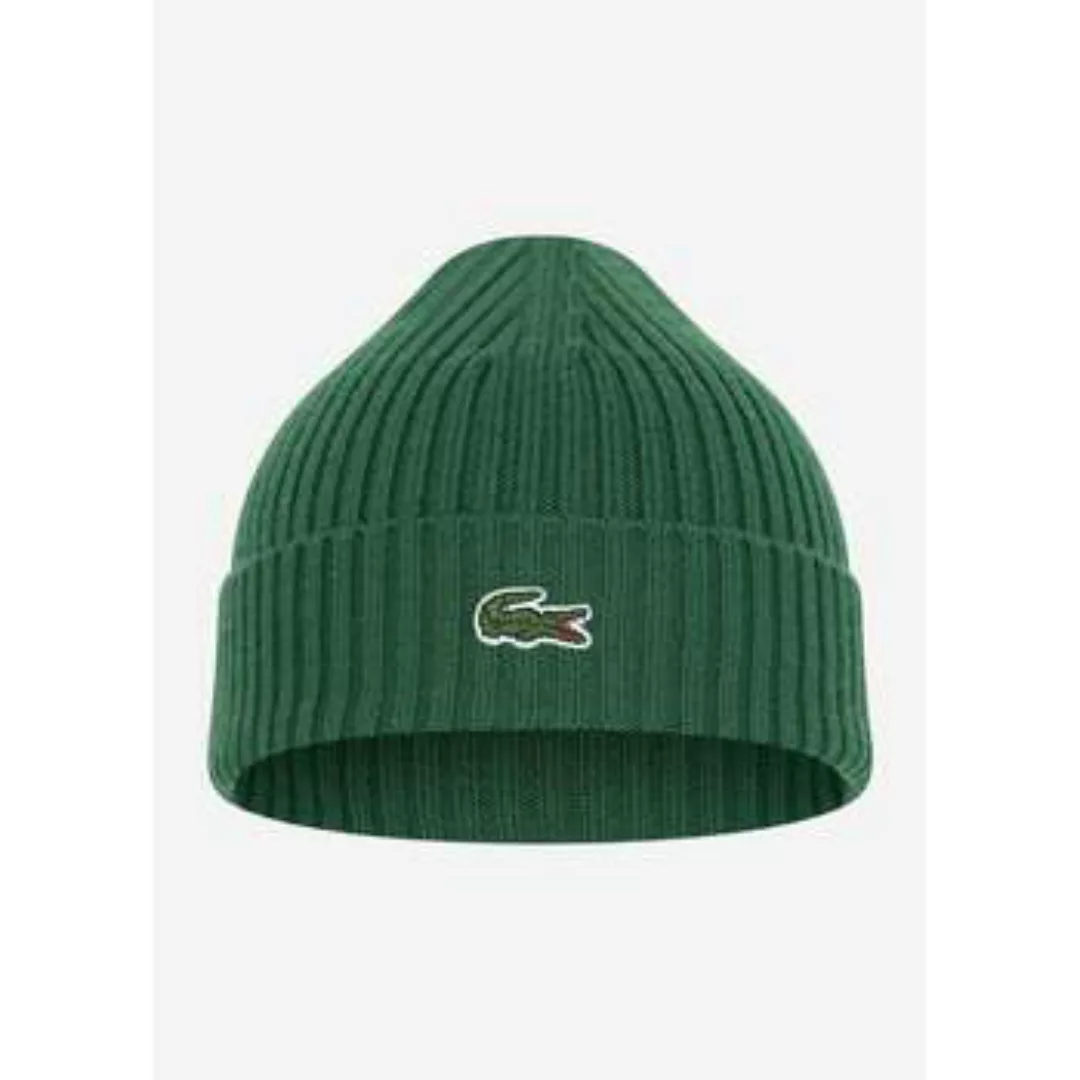 Lacoste  Mütze Wollmütze - grün günstig online kaufen