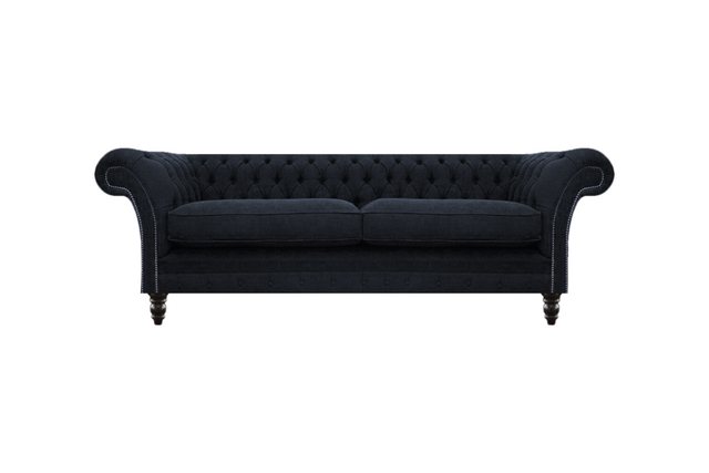 JVmoebel Chesterfield-Sofa Designer Sofa Zweisitzer Couch Textil Moderne Ei günstig online kaufen