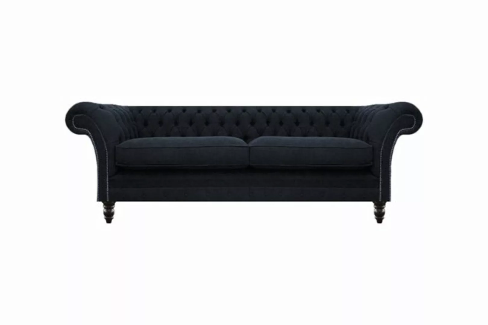 JVmoebel Chesterfield-Sofa Designer Sofa Zweisitzer Couch Textil Moderne Ei günstig online kaufen