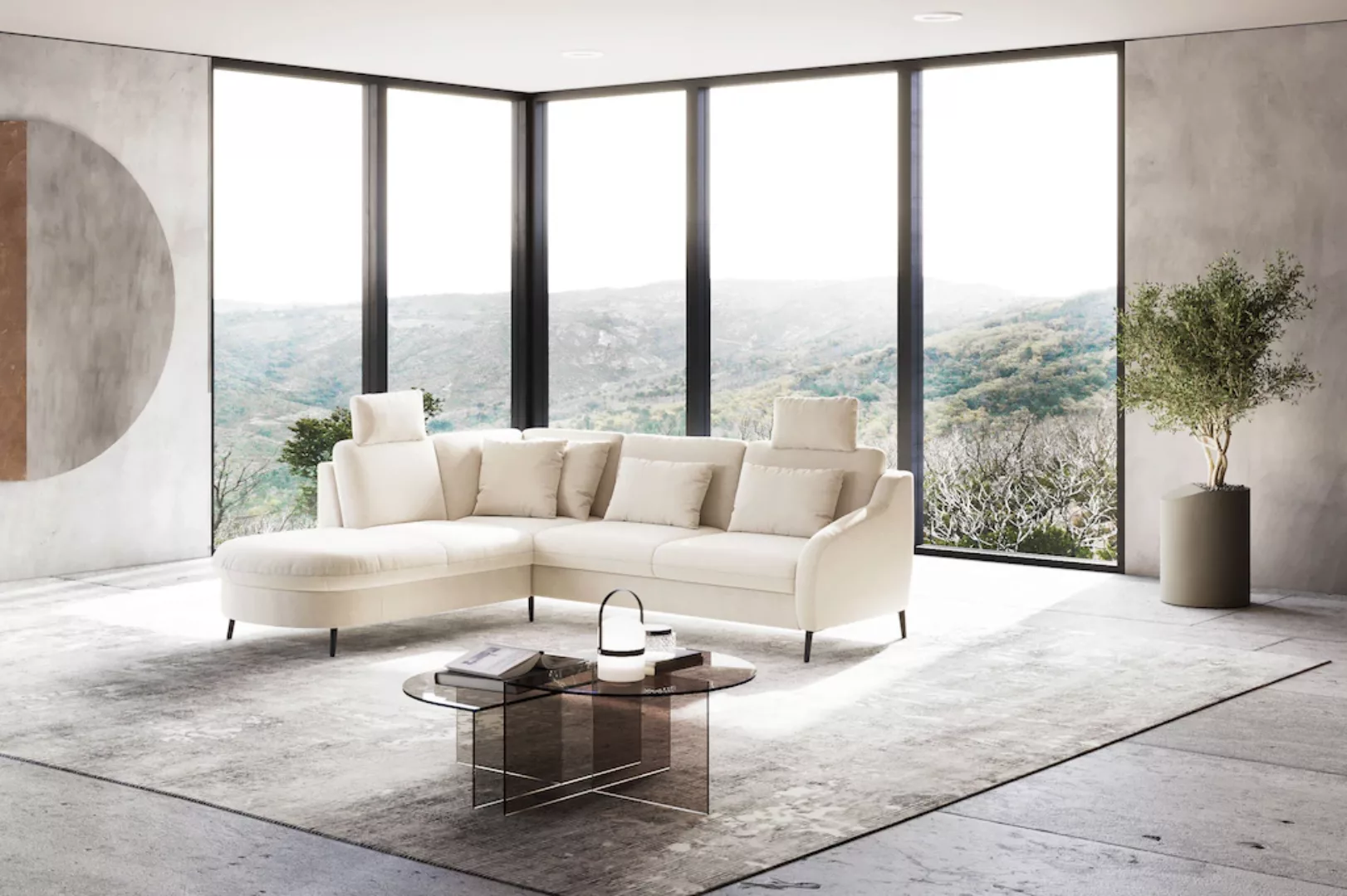 sit&more Ecksofa »Soul L-Form«, wahlweise mit Bettfunktion und Bettkasten o günstig online kaufen