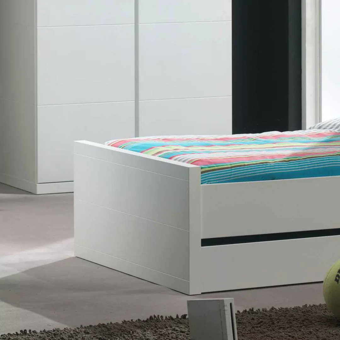 Einzelbett mit Bettschublade Stauraum günstig online kaufen
