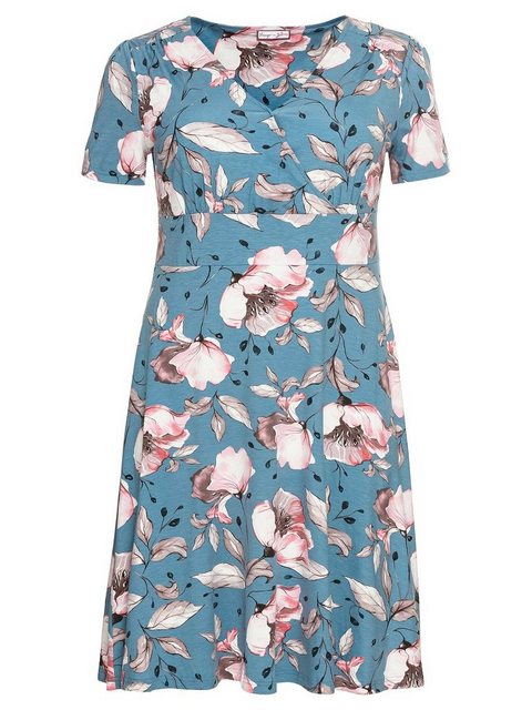 sheego by Joe Browns Sommerkleid "Große Größen", in Wickeloptik, mit Blumen günstig online kaufen