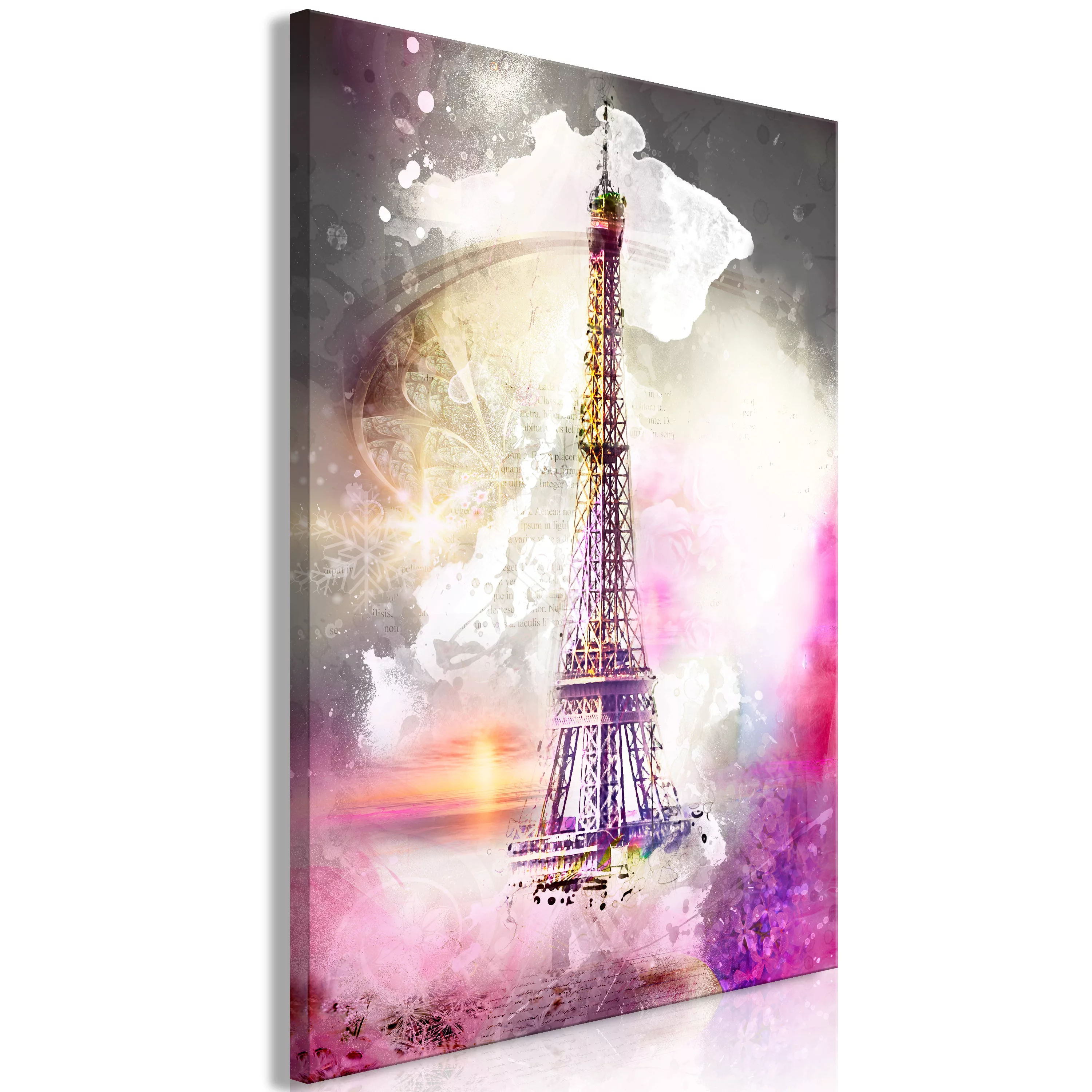 Wandbild - Fairytale Paris (1 Part) Vertical günstig online kaufen