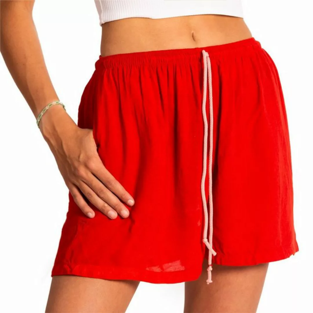 PANASIAM Strandshorts Damen Shorts einfarbig für Strand Yoga oder Meditatio günstig online kaufen