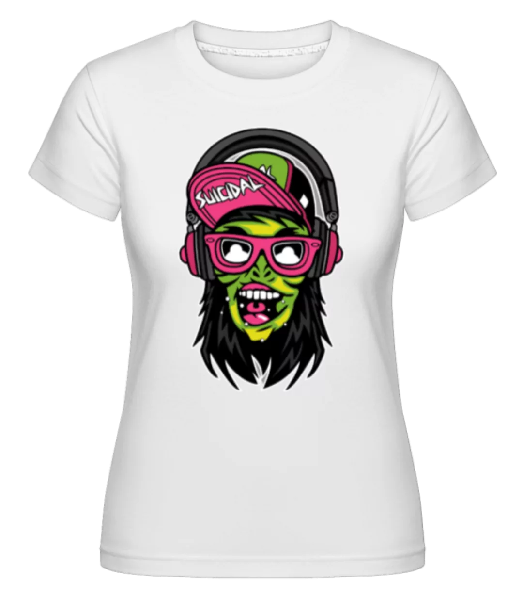 Zombie Headphone · Shirtinator Frauen T-Shirt günstig online kaufen