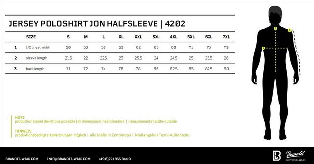 Brandit Poloshirt Jon Poloshirt Short Sleeve günstig online kaufen