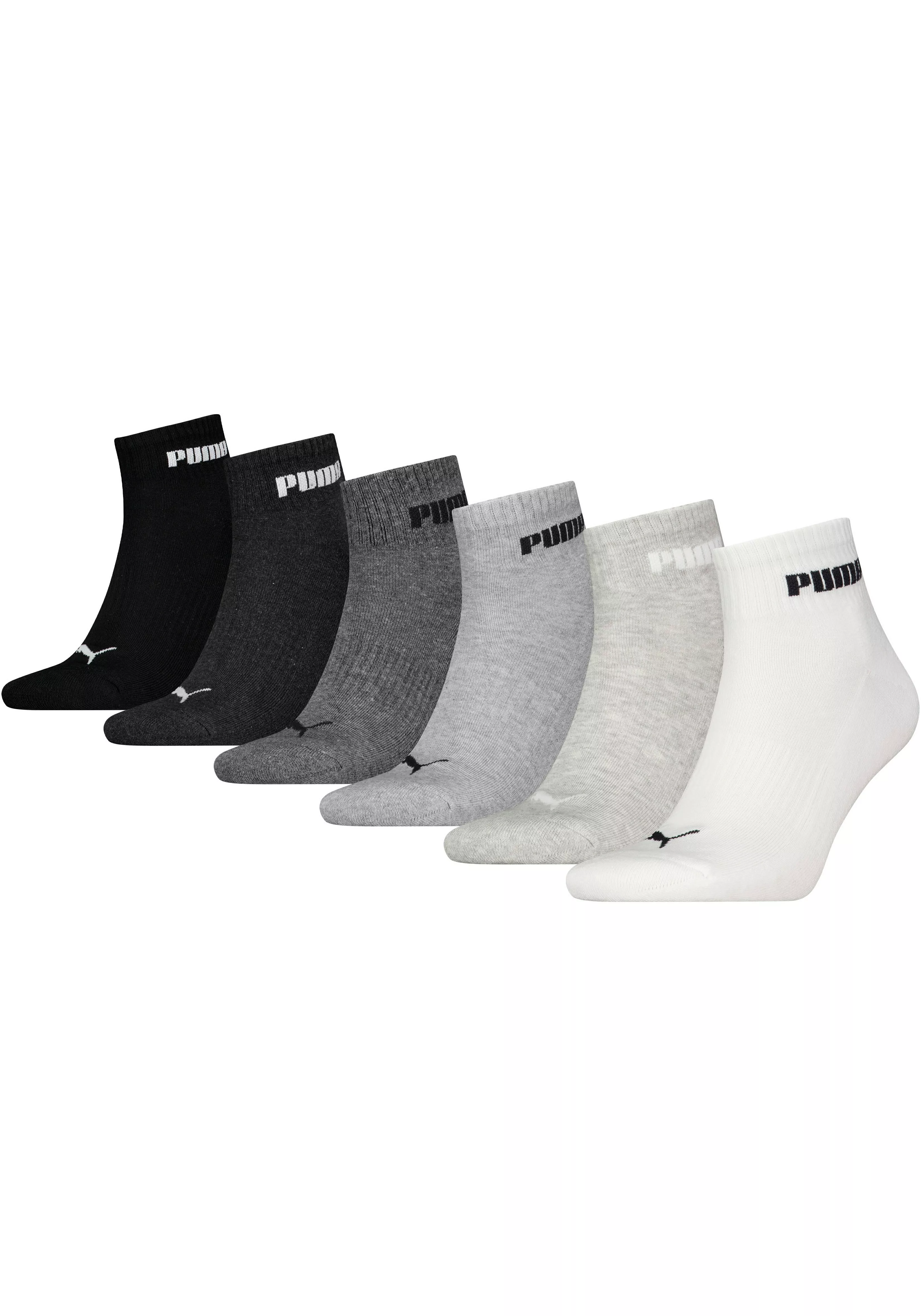 PUMA Sneakersocken, (6 Paar), mit Logostickerei günstig online kaufen