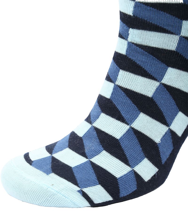 Happy Socks Socken Blaue Blöcke  - Größe 41-46 günstig online kaufen